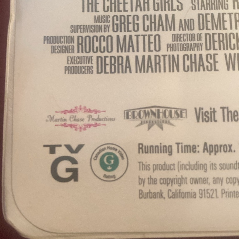 Walt Disney VHS Tape The Cheetah Girls. 36576. - Picture 7 of 10